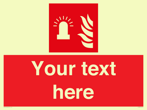 Custom Fire: Fire alarm flashing light